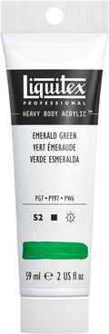 Liquitex Professional Heavy Body Acrylic Paint, 2-oz Tube, Emerald Green by Liquitex