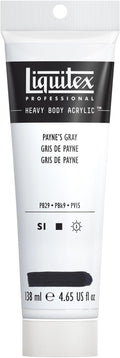 Liquitex Professional Heavy Body Acrylic Paint, 4.65-oz Tube, Payne's Gray by Liquitex
