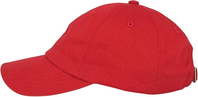 Classic Dad Hat Cotton, Low-Profile Plain Baseball Cap, Adjustable, Breathable and Packable