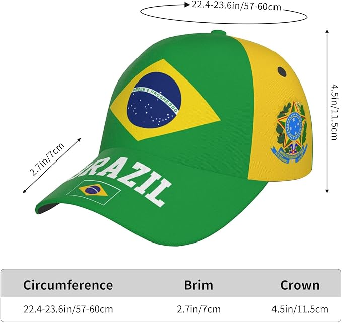 National Flags Baseball Cap for Men Women, Fashion Adjustable Sun Protection Visor Caps Trucker Hat Patriotic Caps
