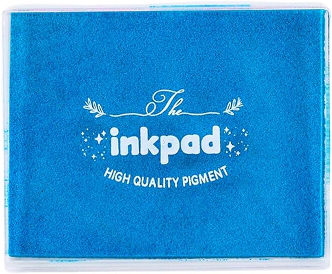 GTLZLZ Large Ink Pad for Rubber Stamps, Fingerprint Ink Pad for Paper, by GTLZLZ