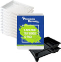 Precision Defined Paint Trays, Paint Roller Trays Liner, Plastic Paint Pan by PrecisionDefined