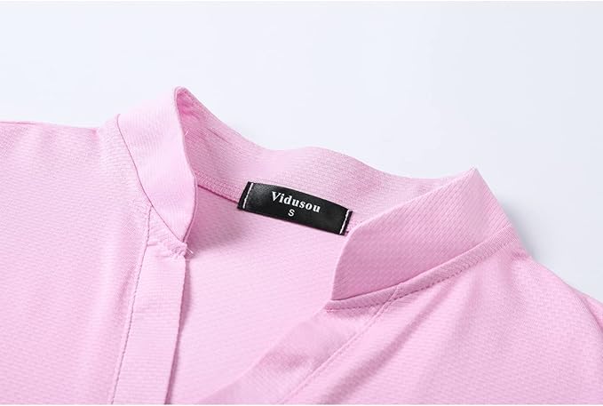 Womens Sleeveless V Neck Golf Polo Shirts
