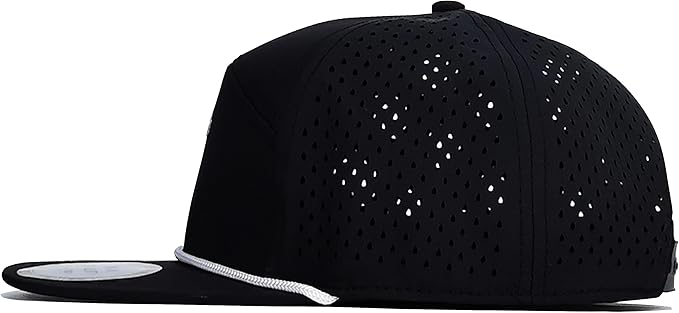 Bamveio Funny Golf Hats Flat Bill for Men Women,Golf Gifts Skull Baseball Cap for Adults Humor