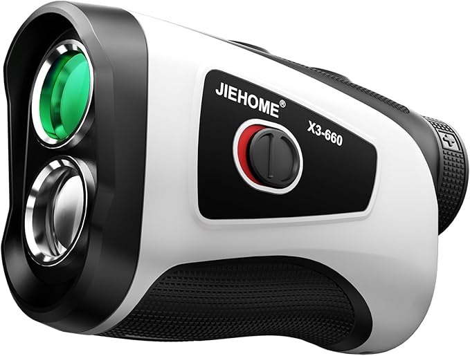 Golf Rangefinder with Slope Magnetic, 7X Magnification, 5 Modes, Flag Pole Locking, Vibration, Range Finder Golf Tournament Legal, Rechargeable Golf Accessories Gift for Men
