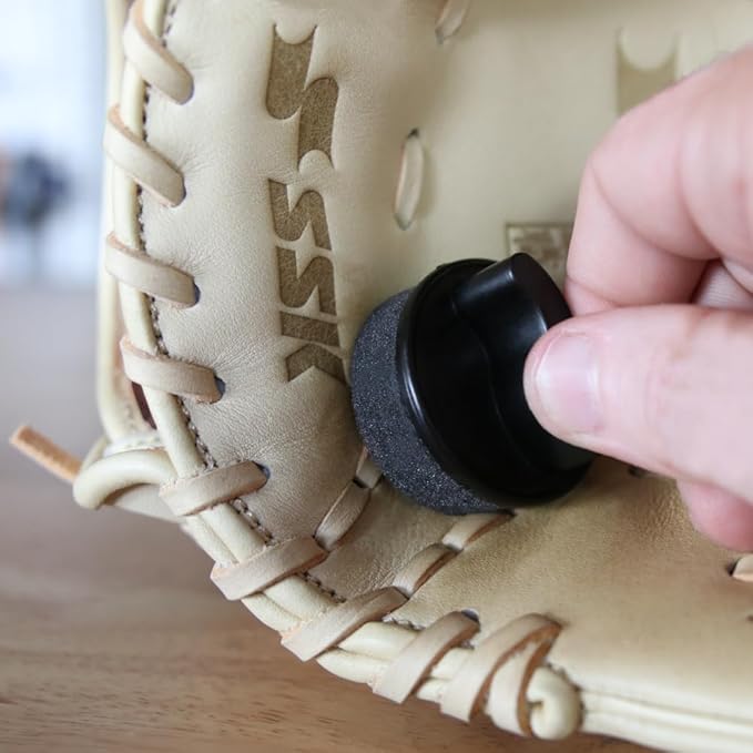 SSK Glove Conditioner with Applicator-Baseball & Softball Glove Maintenance-Hydrates & Protects Leather GC100