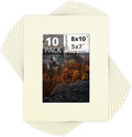 Mat Board Center, 8x10 for 5x7 Ivory Color Mats by MatBoardCenter