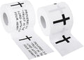 2PCS Pre-Wrap Christian Athletic Tape for Sports 2 Inch Wide Soccer Baseball Wrist Tape Religious Cross Wrist Tapes Accessories, Sport Supplies for Football Sports Baseball Gymnastics Athlete Injury