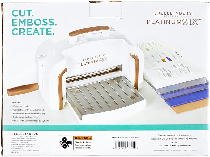 Spellbinders PE-100 Platinum 6 Die Cutting and Embossing Machine - Image 6
