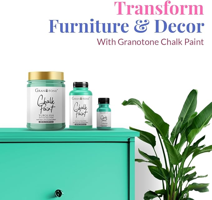 GRANOTONE Chalk Paint for Furniture, Matt-Finish Water-Based Acrylic Paint for - Image 2