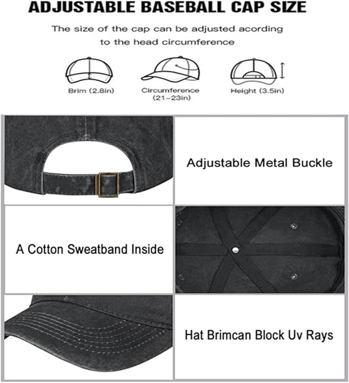 Funny Flamingo Hat, I Don't Give A Flock Baseball Cap Adjustable Embroidered Dad Denim Gifts for Men and Women