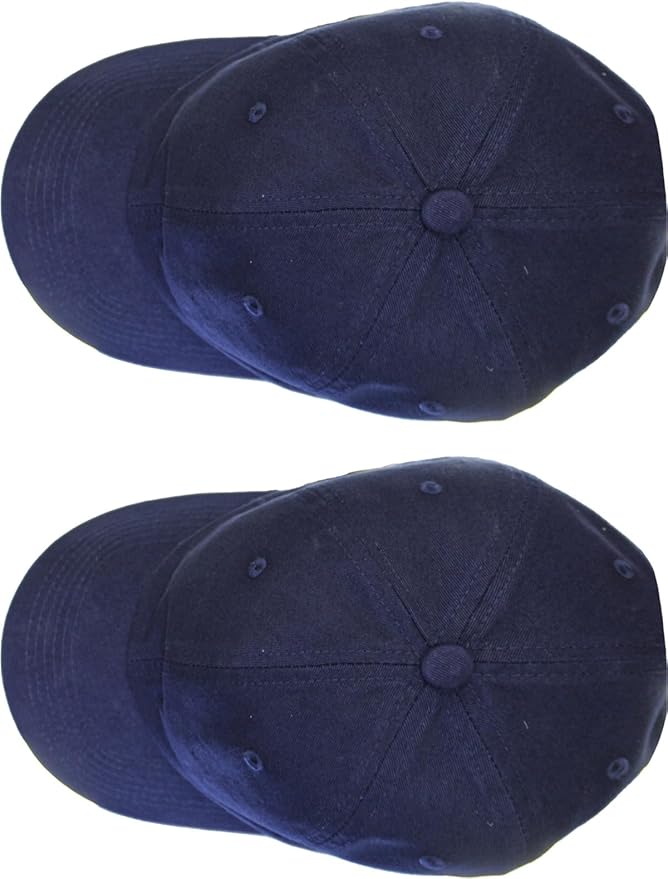 KBETHOS Classic Unisex Cotton Adjustable Low Crown Baseball Cap – Plain Dad Hat