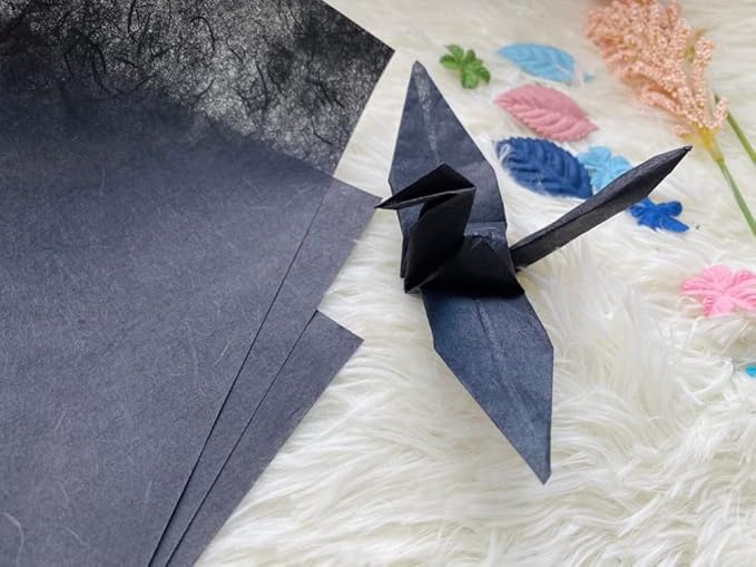 50 Sheets A4 Natural Fiber Mulberry Tree Mulberry Paper Sheets Art Tissue Washi - Image 2