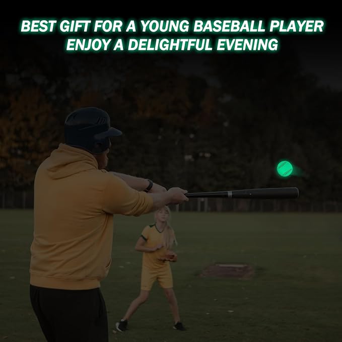 Baseballs, Practice Baseballs, Baseball for Youth Teenager/Adults Players Training Ball, Safe Throwing for Indoor/Outdoor, Batting Practice