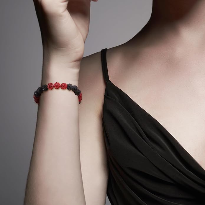 Baseball Bracelet for Women Men Baseball Mom Accessories Essentials Stuff Sparking Bead Bracelet Jewelry Baseballs Sport Fan Bracelet for Sports Game Team