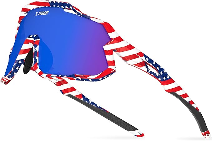 X-TIGER Kids Sunglasses Polarized Youth Baseball Sunglasses for 8-14 boys girls UV400 Sports Softball Cycling Glasses
