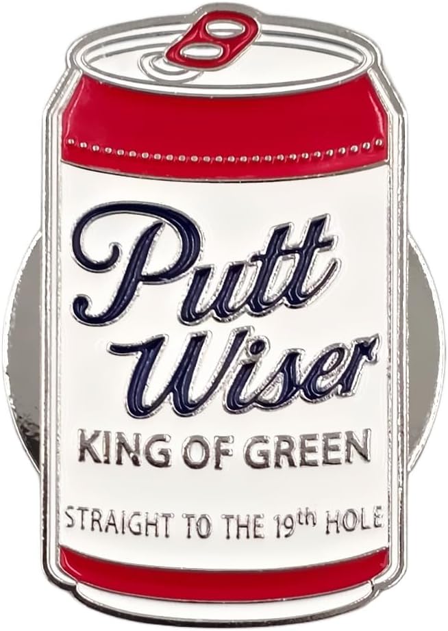 Food & Drink Golf Ball Markers with Hat Clip – Funny Magnetic Golf Accessories & Unique Gifts for Golf Lovers