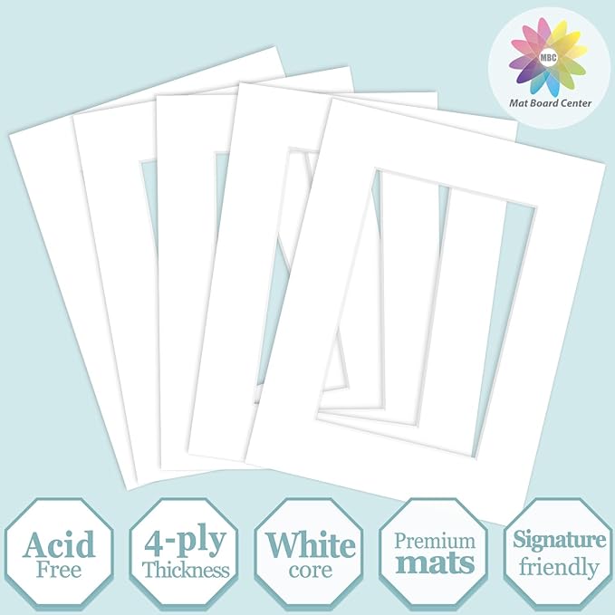 MBC Mat Board Center, 5 Pack 6x8 - Image 2