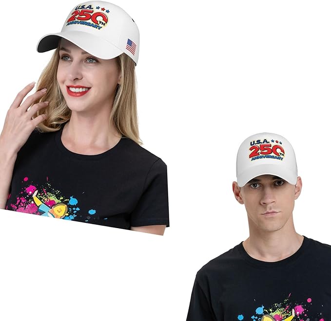 USA Flag Baseball Cap American Patriotic Trucker Hat Father Dad Mother Mom Adjustable Sportswear Hat for Men Women Adults