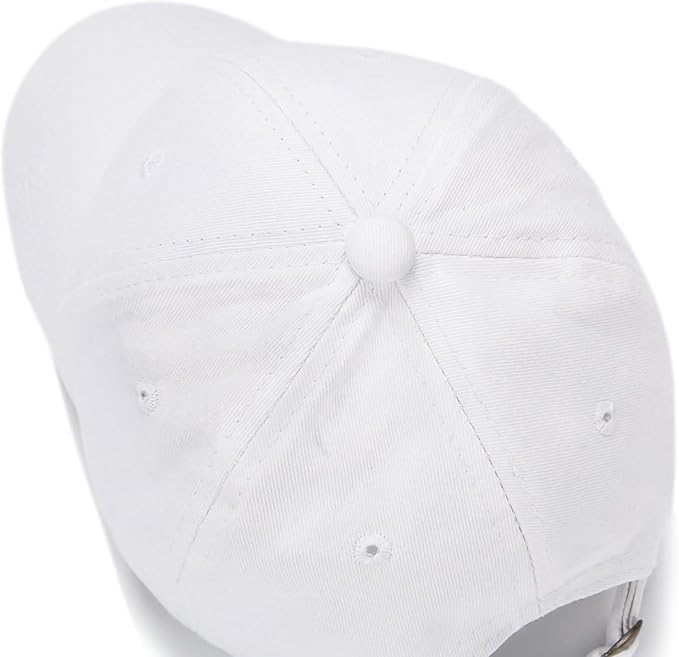 Edoneery Baseball Cap for Kids-Adjustable Washed Cotton Golf Toddler Hat for Boys & Girls