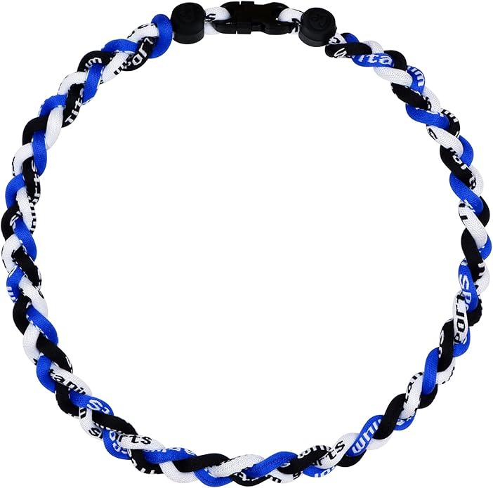 Baseball Rope Necklaces, League Team Colors Braided Necklace, Baseball Team Gifts
