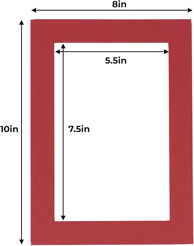 8x10 Mat for 6x8 Photo - Image 3