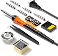 90W 110V LCD Soldering Iron, Soldering Iron Kit, 10-in-1 Soldering gun Tool by Weldingthefuture