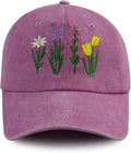 Gardening Hat for Women, Funny Adjustable Cotton Flower Plant Baseball Cap