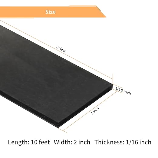 DOBTIM Solid Neoprene Rubber Strips - Image 6
