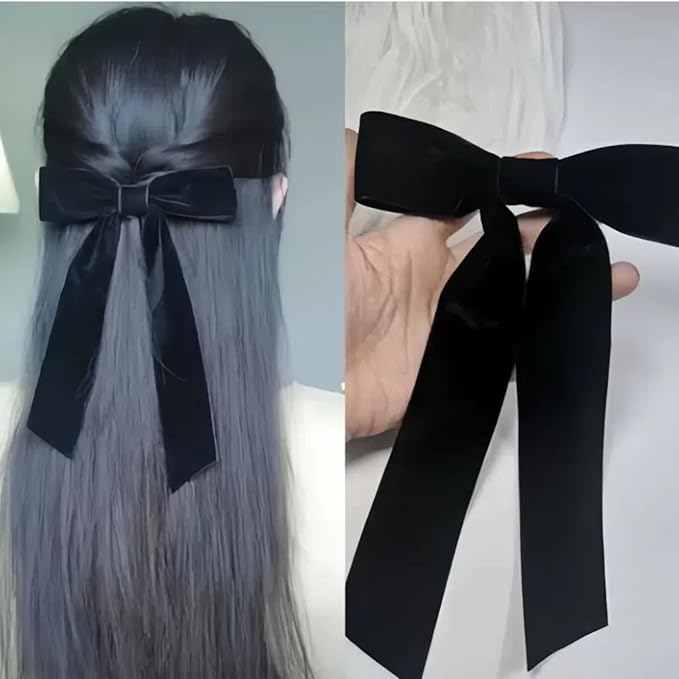 15 Yards Velvet Ribbon 1-1/2 Inch Single Face Black Velvet Ribbon Spool Prefect - Image 5