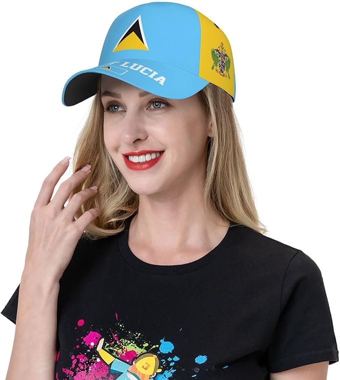 National Flags Baseball Cap for Men Women, Fashion Adjustable Sun Protection Visor Caps Trucker Hat Patriotic Caps