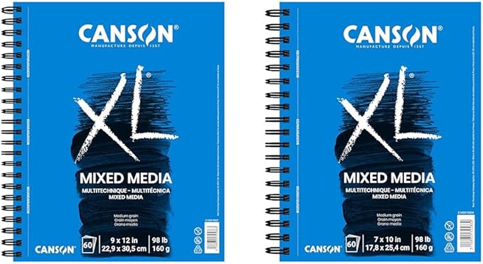 Canson XL Series Mixed Media Art Paper Pad Bundle by Canson