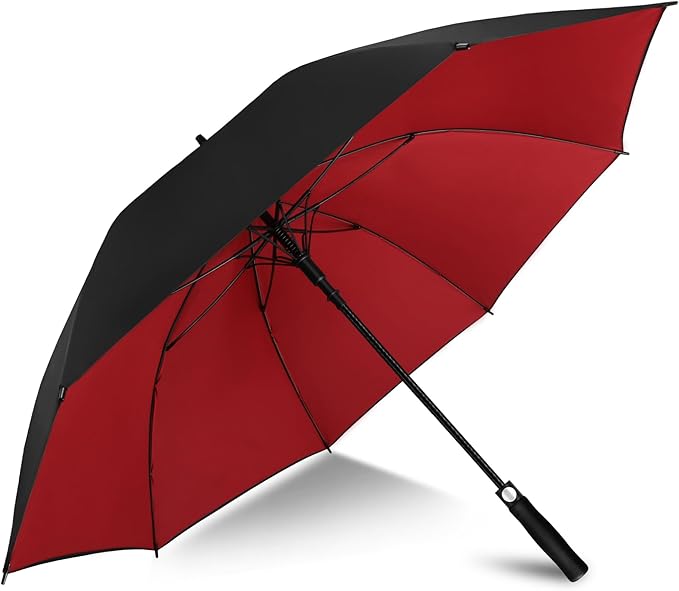 ZOMAKE Golf Umbrella Windproof, Extra Large Oversized Heavy Duty Double Canopy for Rain, Sports Games & Push Cart(51/54/62/68/72Inch)