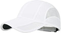 HH HOFNEN Quick Dry Baseball Cap Unstructured Running Cap Water-Resistant UPF 50+ Mesh Golf Sun Hats for Men Women