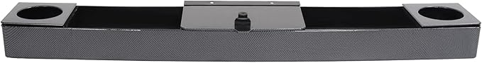 WUTIST Golf Cart Universal Front Dash Storage Tray Compatible Golf Cart Parts Plastic Carbon Fiber Color, Easy Installation