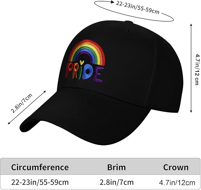 Embroidered Baseball Cap for Women Men Adjustable Baseball Hat Black Baseball Cap Trucker Hat