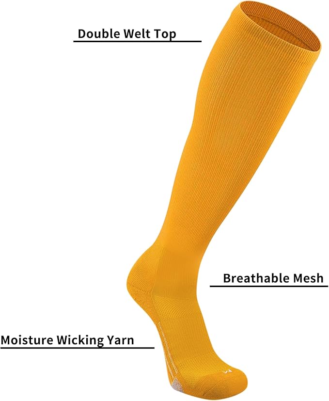 Youth Elite Baseball/Softball Socks & Belt Combo (3 Pairs of Socks with 1 Belt)