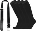 ZXOLDZX Youth Baseball Softball Socks and Belt Combo Set Adjustable Baseball Belt for Boys Girls(2Pairs of Socks with 1 Belt)