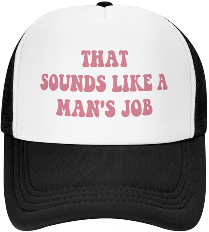 Funny Trucker Hat for Women Hot Pink Funny Gag Trucker Hats for Men Girls Trip