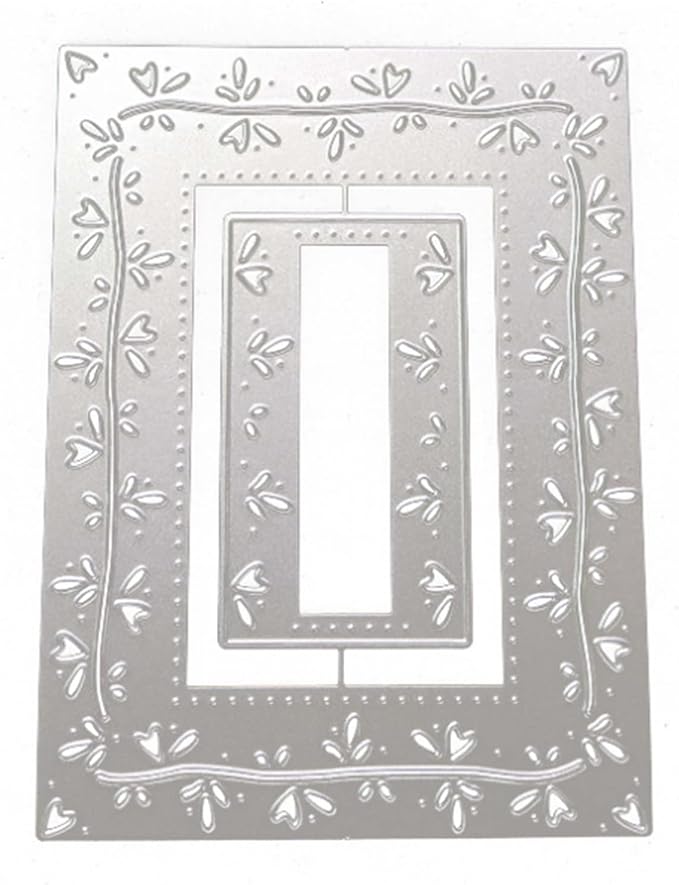 Cutting Dies Metal Stencils Scrapbooking Tools Flowers Lace Frame DIY Embossing - Image 2