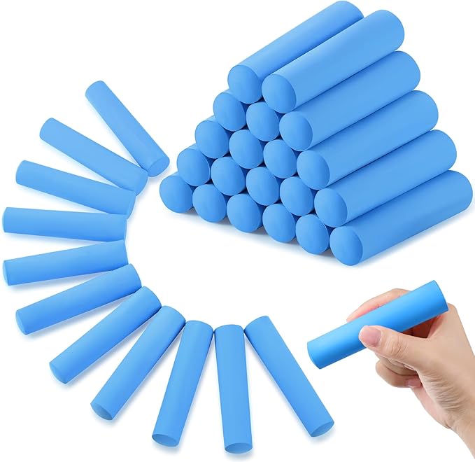 Fulmoon 40 Pcs Jumbo Sidewalk Chalk by Fulmoon