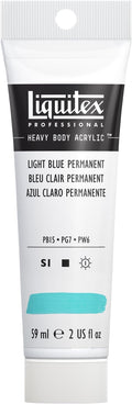 Liquitex Professional Heavy Body Acrylic Paint, 2-oz Tube, Light Blue Permanent by Liquitex