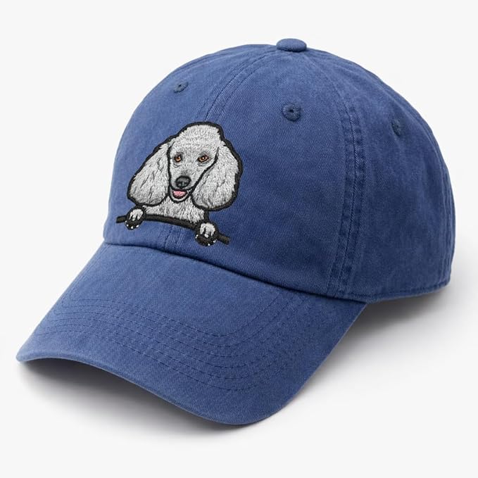 Pet Dog Lover Gifts,Embroidered Dog Baseball Hats for Men Women Dad Mom
