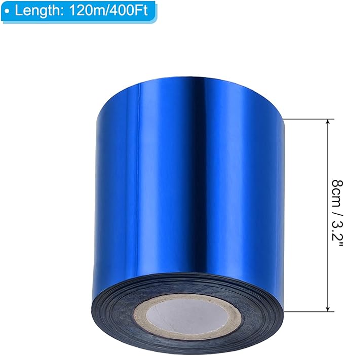 PATIKIL 3.2"x400Ft Hot Stamping Foil Paper, Heat Transfer Hot Stamping Paper - Image 2