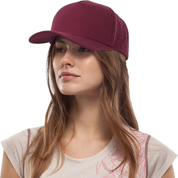 HH HOFNEN Quick Dry Baseball Cap Mesh Snapback Hat Sun and Rain Protection Golf Ball Cap for Men Women