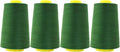 Mandala Crafts 4 Pack of Serger Threads Cones Spools by MandalaCrafts