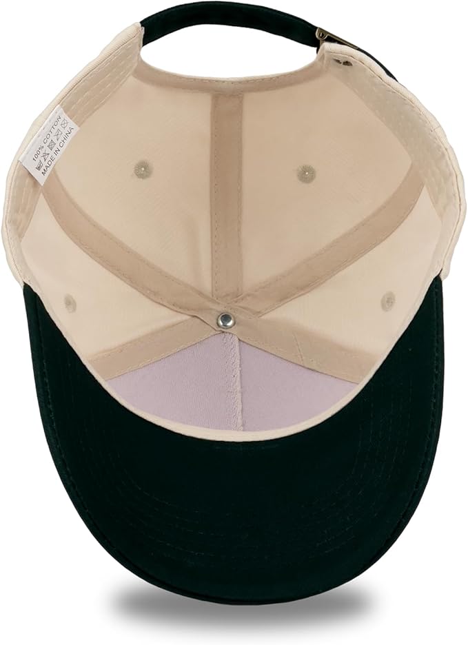 Funny Embroidered Trucker Hat, Vintage Two-Tone Cotton Baseball Cap for Men Women, Adjustable Dad Hat Gift Idea