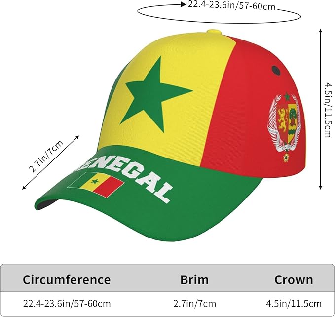 National Flags Baseball Cap for Men Women, Fashion Adjustable Sun Protection Visor Caps Trucker Hat Patriotic Caps
