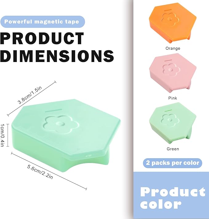 Wshxjzyay 6 Pack Magnetic Seam Guide - Image 2