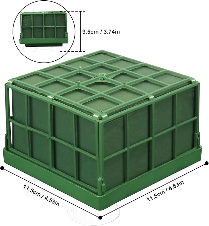 10 Pack Floral Foam Cage, Premium Floral Cage Foam Box - Image 2